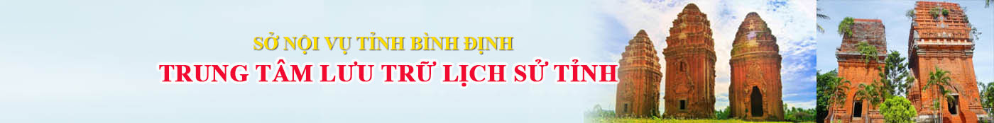 TRUNG TÂM LƯU TRỮ LỊCH SỬ TỈNH BÌNH ĐỊNH