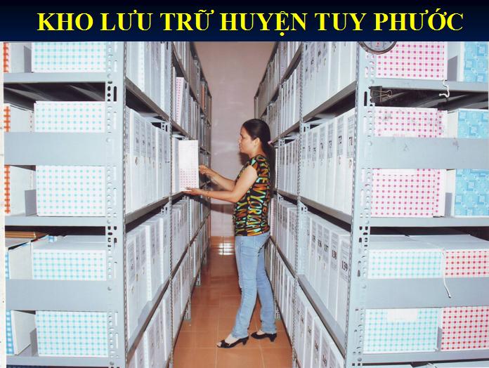 BÌNH ĐỊNH PHÁT TRIỂN ỨNG DỤNG TIN HỌC TRONG CÔNG TÁC LƯU TRỮ 