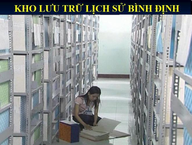 BÌNH ĐỊNH TỔ CHỨC LƯU TRỮ CẤP HUYỆN