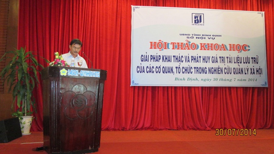 Giải pháp khai thác và phát huy giá trị của tài liệu lưu trữ của các cơ quan, tổ chức trong nghiên cứu quản lý xã hội