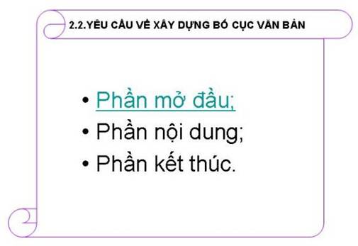 Soạn thảo văn bản hành chính