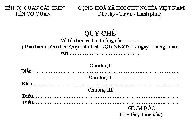 Soạn thảo văn bản hành chính