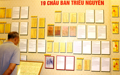 CHÂU BẢN TRIỀU NGUYỄN